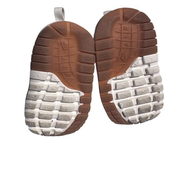 Nike Air Max 1‎ SE EasyOn Toddler Shoes US 2C Multi Round Toe Lace Up FN7288-100 - Picture 7 of 9